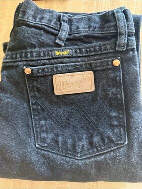 Wrangler Black Denim Jeans